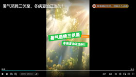 暑气蒸腾三伏至，冬病夏治正当时！